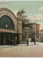Karta-pocztowa-1909-r.-Katowice-dworzec-kolejowy